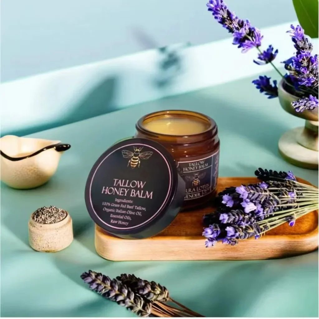 (BUNDLE ONLY) Honey Butter Moisturizing Facial Cream – Hydrating Face Moisturizer - Tallow Honey Balm Velura