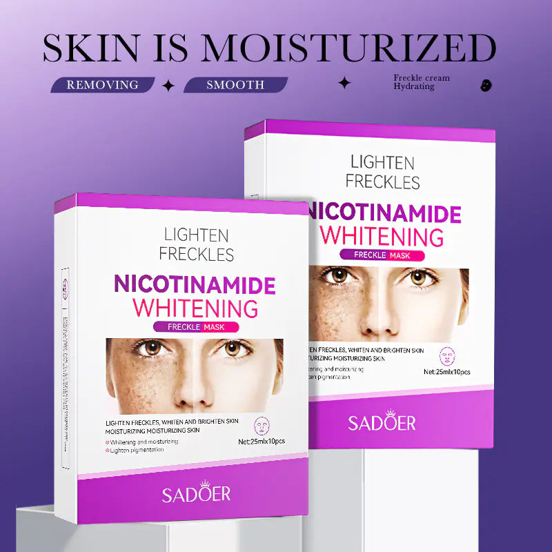 Niacinamide Whitening Spot Mask for Dark Spots and Hydration Velura