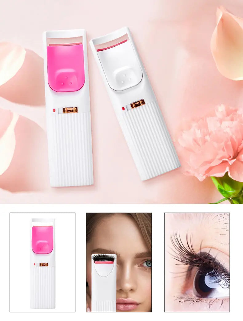 (BUNDLE ONLY) Electric Heated Eyelash Curler with Comb for Long Lasting Curls Velura
