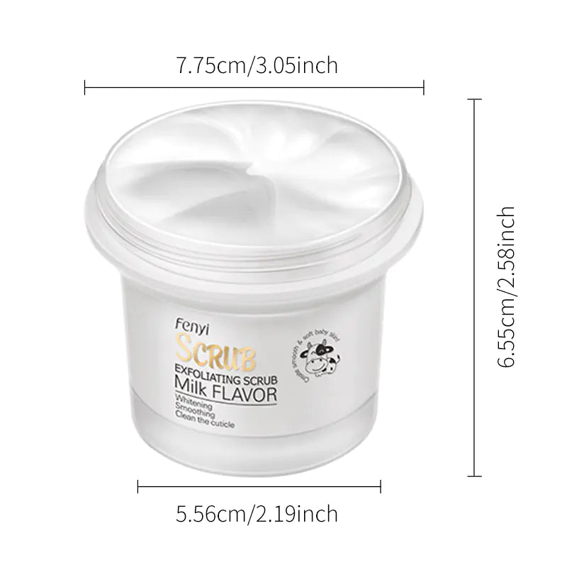 (BUNDLE ONLY) FENYI Milk Exfoliating Scrub 100g for Body Cleansing Velura