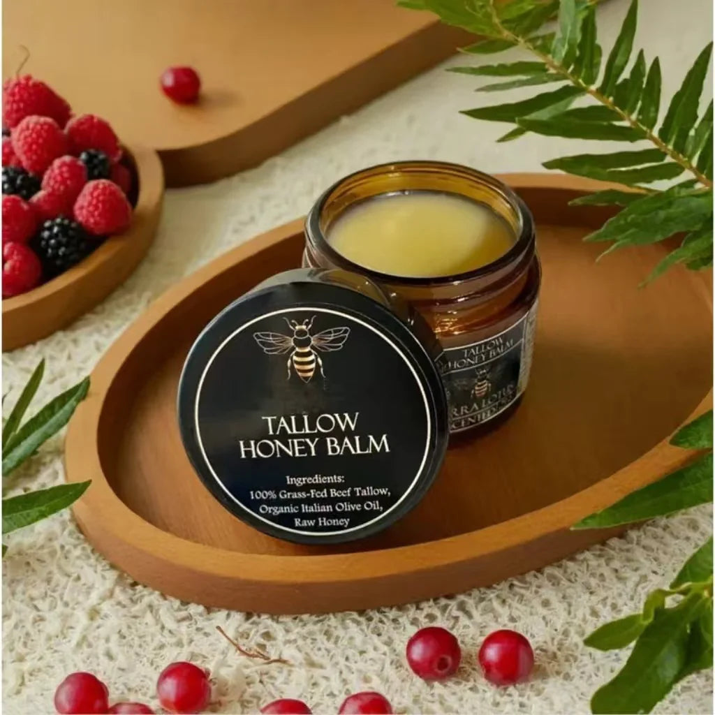 (BUNDLE ONLY) Honey Butter Moisturizing Facial Cream – Hydrating Face Moisturizer - Tallow Honey Balm Velura
